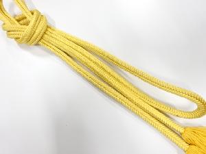 正絹　撚り房　手組帯締め